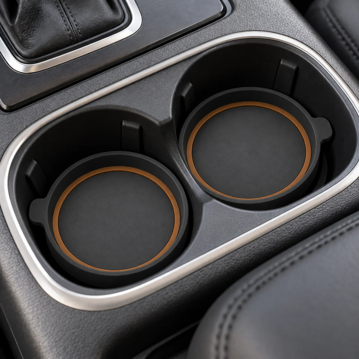 Cup Holder Coaster Pair — lifestyle view
