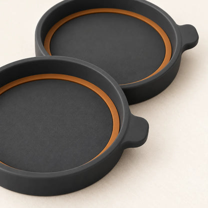 Cup Holder Coaster Pair — detail view