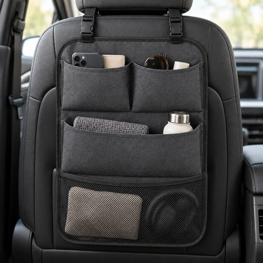 Seatback Pocket Organizer — feature view