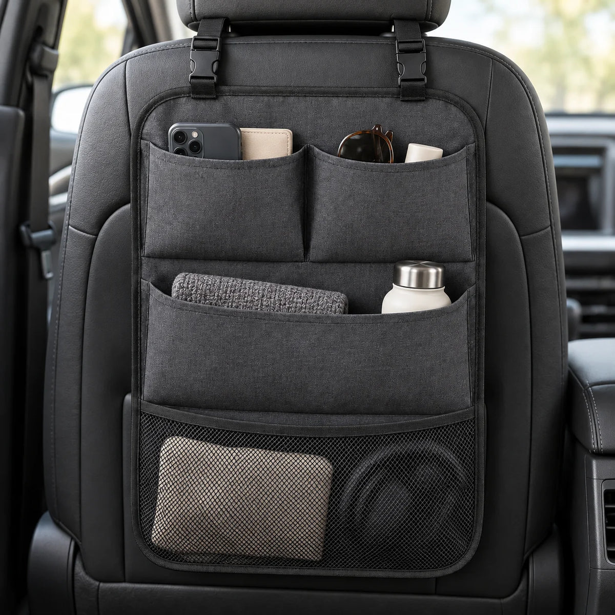 Seatback Pocket Organizer — feature view